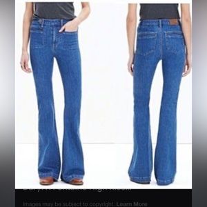 Madewell X Daryl K flare leg jeans